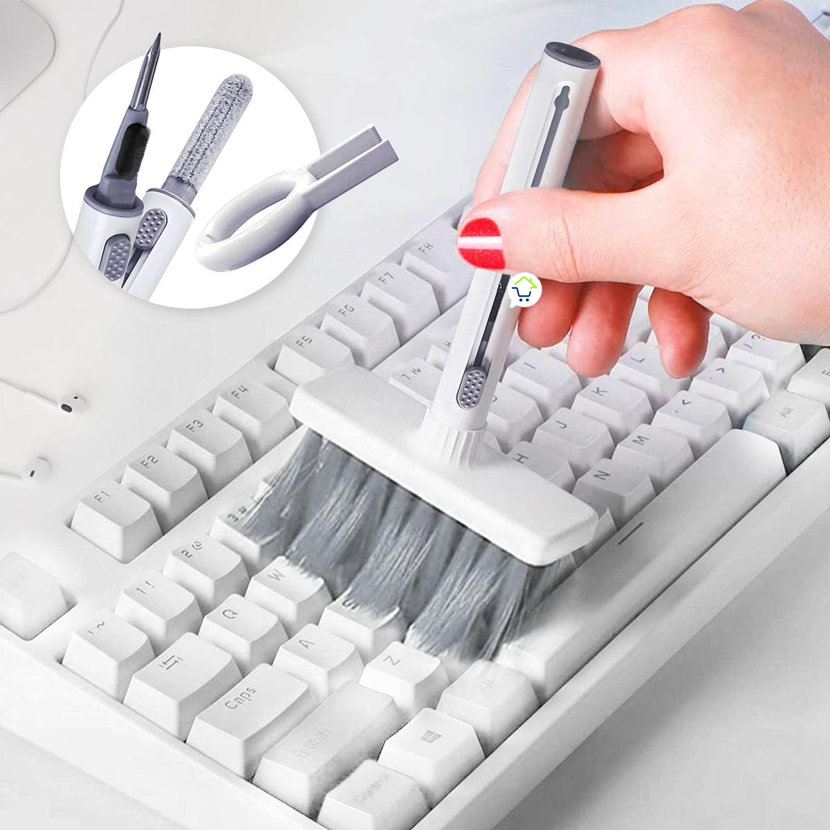 Miniatura 10 de Kit De Limpieza 5 En 1 Multifuncion Q5S